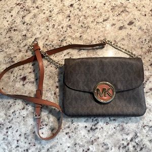 Michael Kors Brown Crossbody Bag